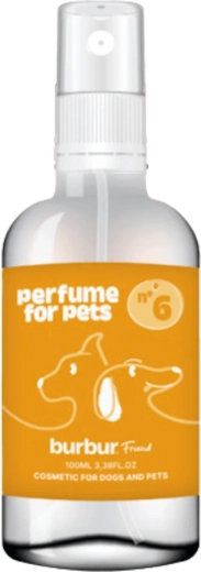 Parfum naturel Burbur pour chiens et chats – fragrance n° 6, 100 ml