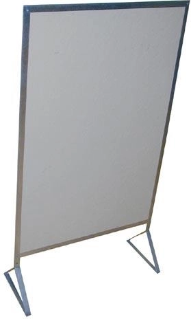 Parement pour poêle NEFALIT avec support 74 × 61 cm (750 °C)