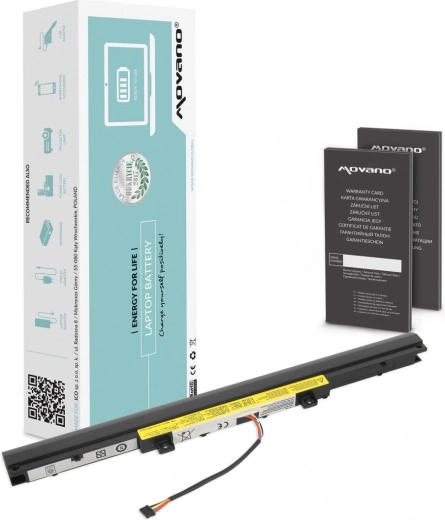 Batterie Movano pour Lenovo V310-14ISK (L15C4A02, L15L4A02) 2200 mAh 32 Wh