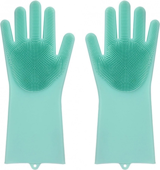 Gants de nettoyage en silicone