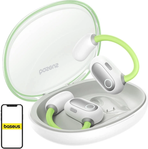Baseus Eli Sport 1 écouteurs sans fil sportifs TWS verts