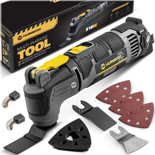 Ponceuse oscillante multifonction 3-en-1 310 W HUMBREG HM-414