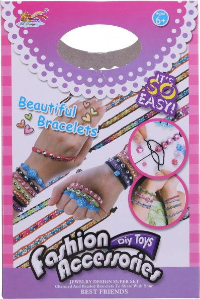 Kit créatif pour tisser des bracelets