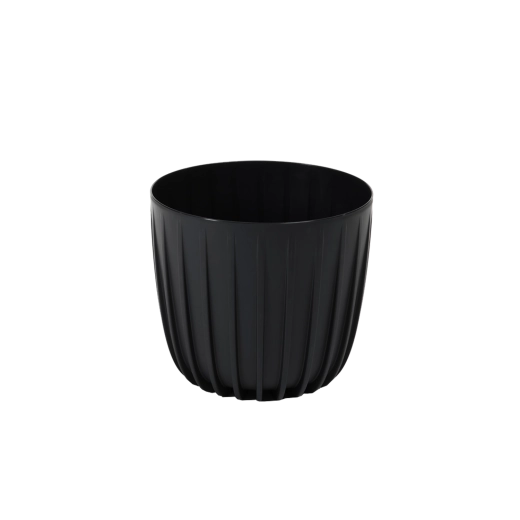 Cache-pot Mira 13 cm noir