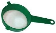 Passoire de cuisine en plastique 25 cm avec poignée