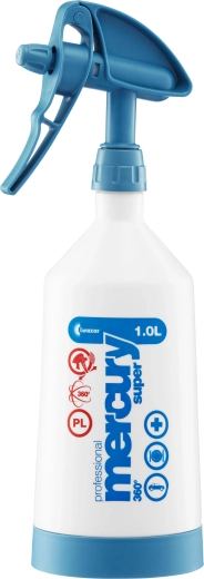Pulvérisateur MERCURY CLEANING 360, 1 L, bleu