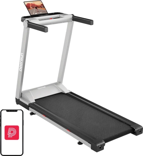 DeerRun A1 Pro tapis de course électrique pliable argenté