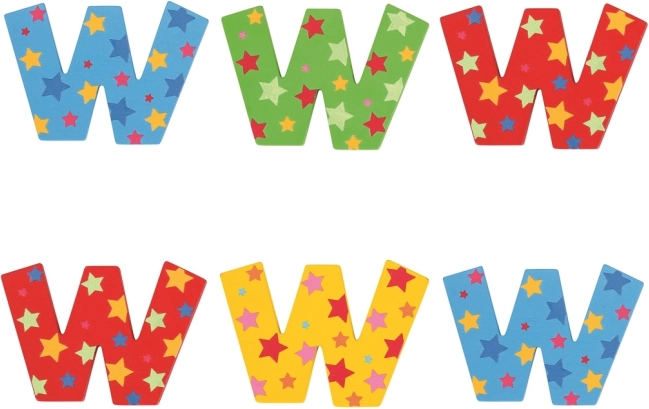 Lettre étoilée Bigjigs Toys W