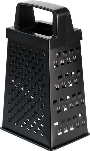 Râpe carrée en acier inoxydable TORO – noire