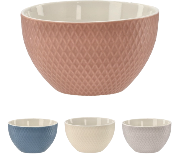 Bol en porcelaine Diamond 420 ml