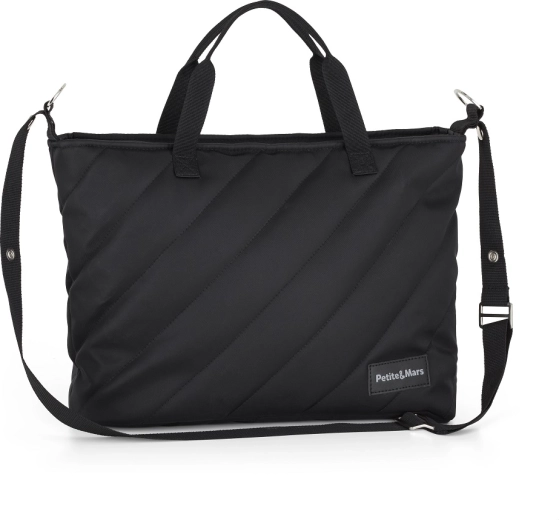 Petite&Mars sac à langer Mia Absolute Black