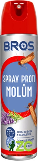 Spray anti-mites vestimentaires au parfum de lavande 150 ml BROS