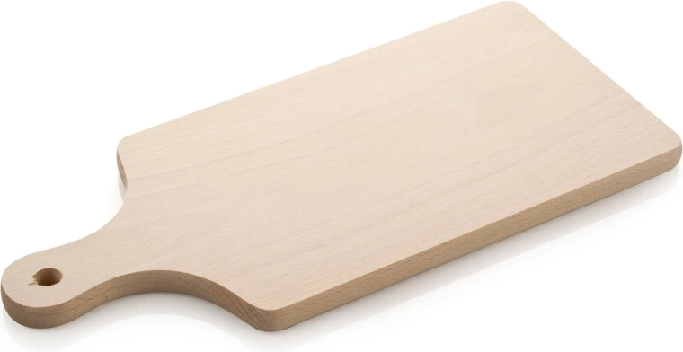 Planche à découper en bois avec poignée BANQUET Brillante 35 × 15,5 cm