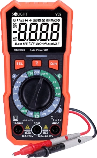 Multimètre numérique Solight V32