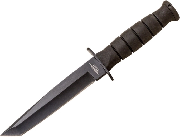 Couteau tactique JOKER Combat Tanto, 15 cm, noir, poignée ABS, étui en nylon