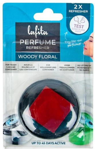 Désodorisant d’air Lafita pour poubelles woody, 2 pcs