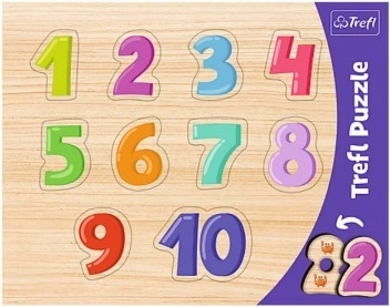 Puzzle encastrable en cadre – chiffres