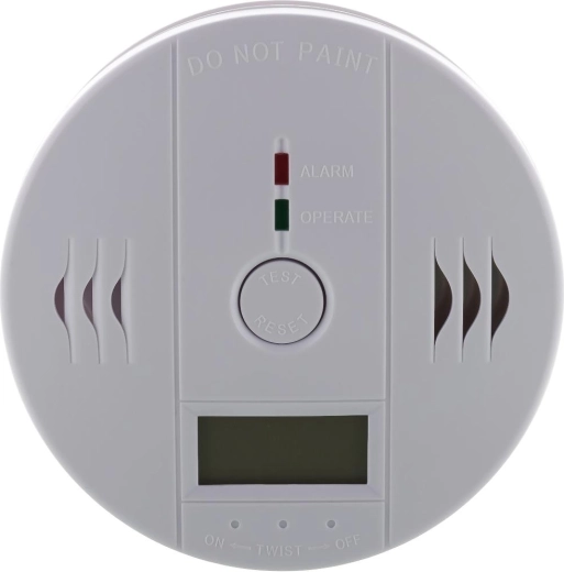 Détecteur de monoxyde de carbone Retlux avec écran LCD