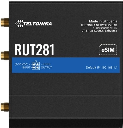 Routeur mobile industriel Teltonika RUT281 - 1 pièce