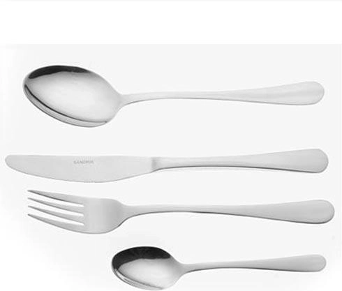 Set de couverts en acier inoxydable HOTEL, 24 pièces