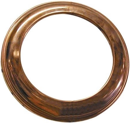 Rosace de fumisterie 130 mm en cuivre