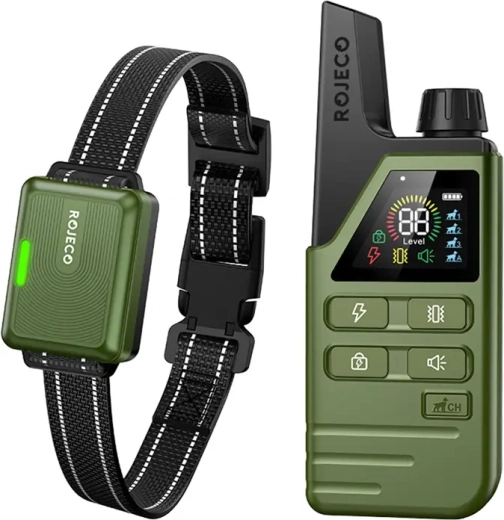 Collier de dressage Rojeco DOG800 vert