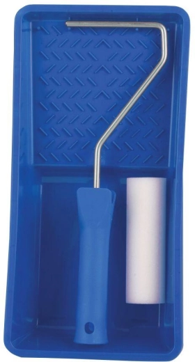 Kit de peinture MAKOPOREN 10 cm avec bac, manche et rouleau