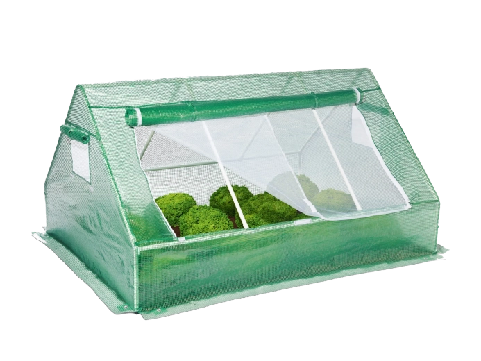 Mini-serre de jardin verte 180 × 140 × 94 cm