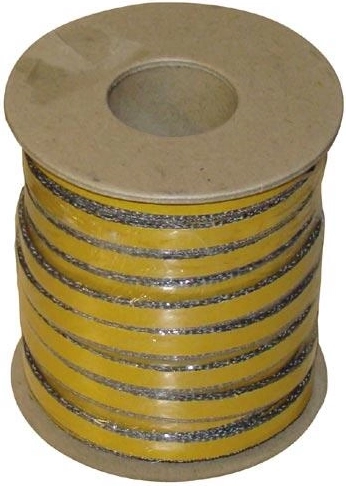 Corde isolante adhésive 10 × 4 mm, jusqu’à 500 °C, 25 m