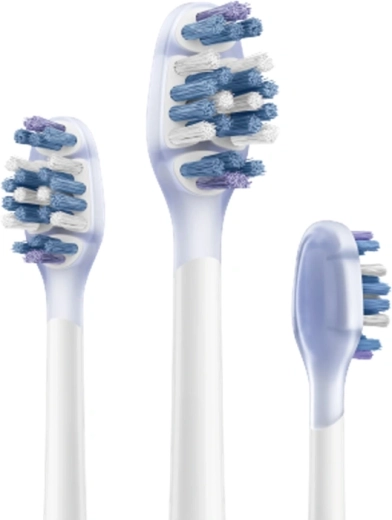 Tête de rechange pour brosse à dents MOVA AirWave bleue