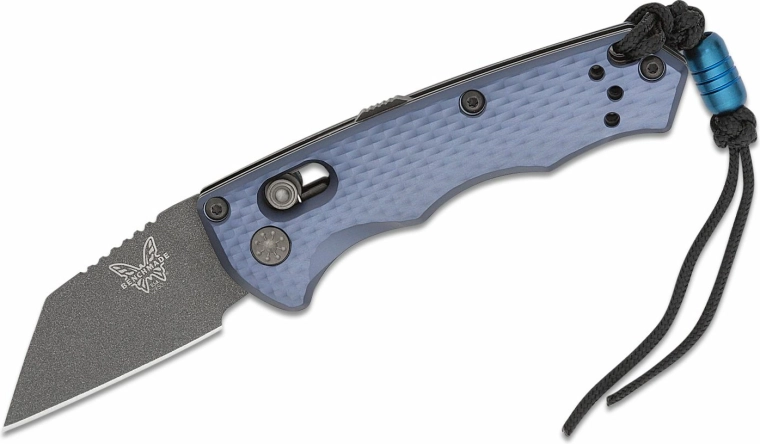 Couteau de poche Benchmade Partial Immunity Crater Blue 5 cm