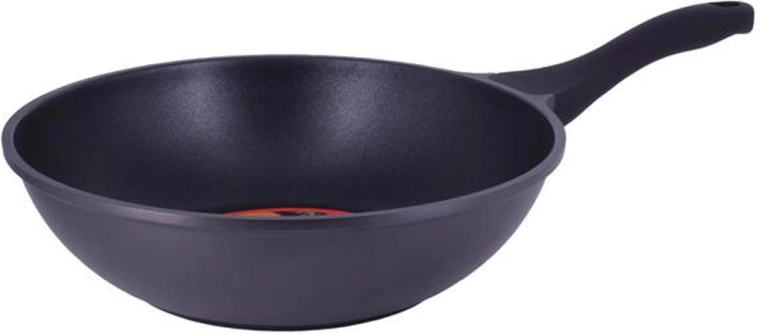 Poêle wok gourmet Kitchisimo 28 cm avec revêtement antiadhésif