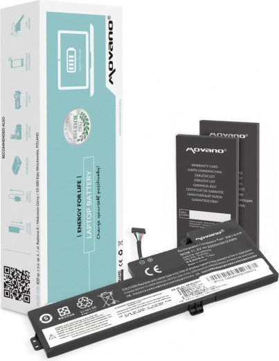 Batterie pour Lenovo ThinkPad T470, T480, A475 et A485 Movano 2000 mAh (23 Wh)