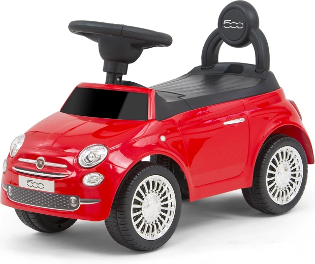Porteur pour enfants Milly Mally Fiat 500 rouge