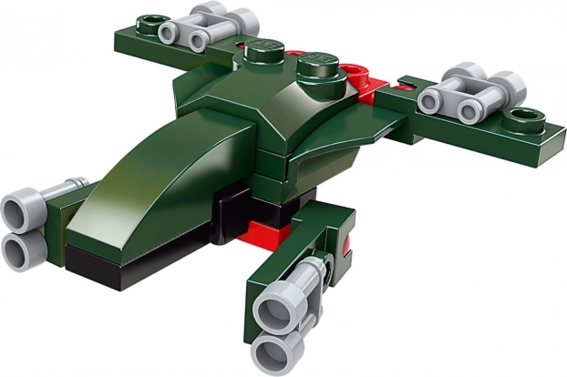 Qman Squros 3v1 avion de combat Batwings – mini set de construction
