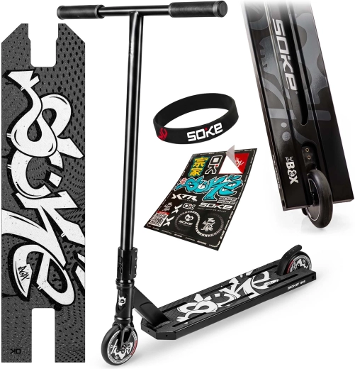 Trottinette freestyle SOKE The Box noire