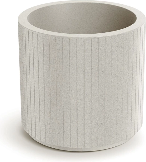 Pot de fleurs Coro Round 48 cm sable