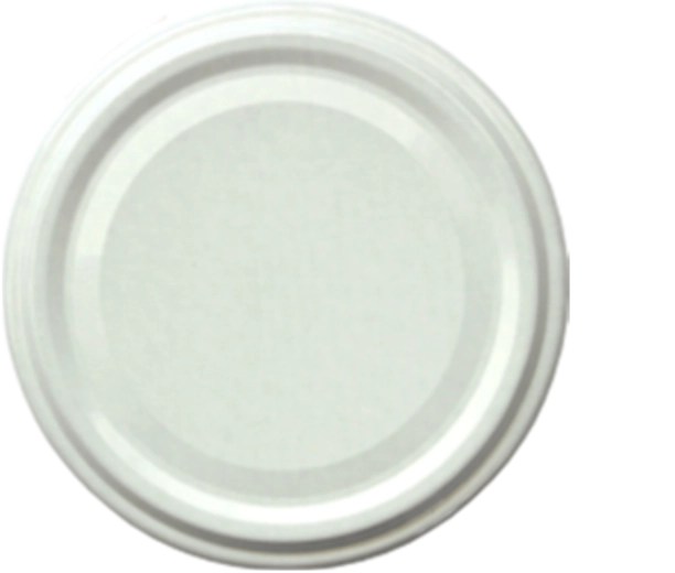 Couvercle pour bocaux 89 mm blanc avec 6 ergots