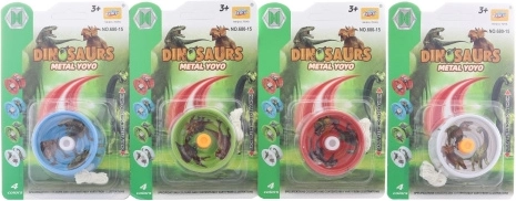 Yo-yo en métal dinosaures