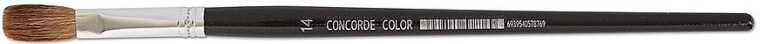 Pinceau scolaire plat en poils de mouton n° 14 CONCORDE Color