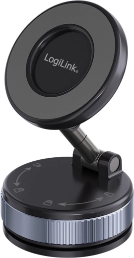 Support de téléphone magnétique avec ventouse et aimant puissant N52H