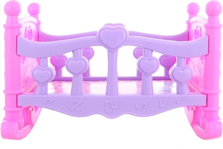 Berceau en plastique pour poupées