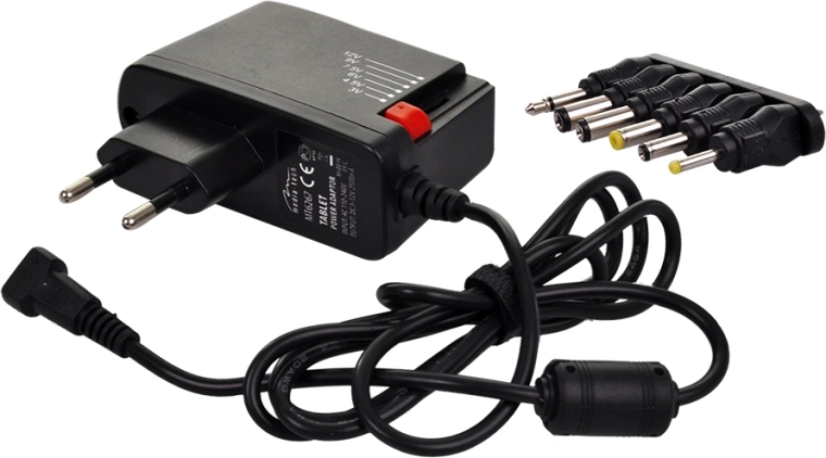 Adaptateur secteur universel Solight 600 mA stabilisé avec connecteurs interchangeables