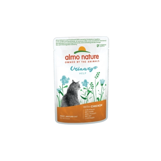 Almo Nature Urinary Help sachet poulet pour chats 70 g