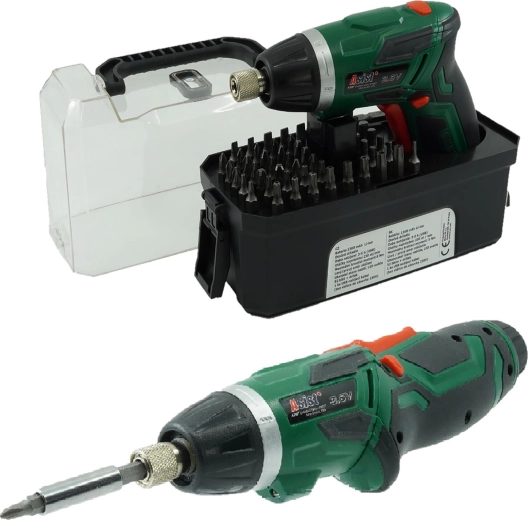 Visseuse sans fil 3,6 V Li‑ion avec kit 52 pcs ASIST
