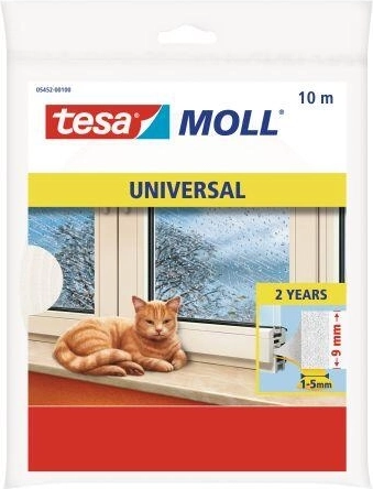 Joint de fenêtre en mousse 9 × 6 mm, blanc, 10 m