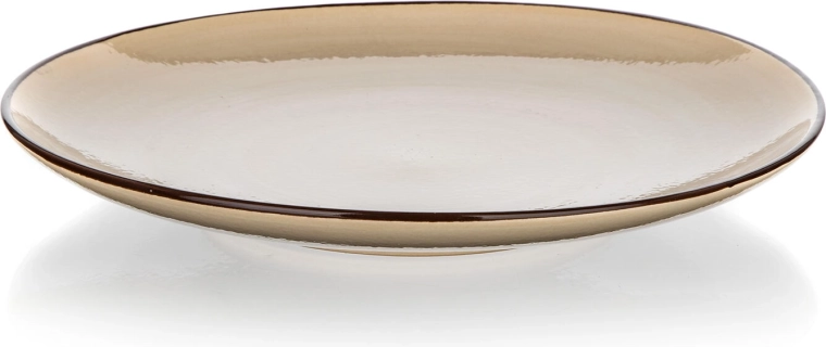 Assiette plate 27 cm crème PALAS en céramique