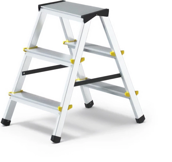 Escabeau double en aluminium 2x3 PROFI