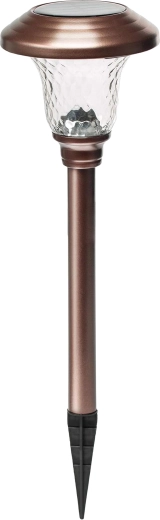 Lampes solaires de jardin à piquer 42 cm, lot de 6 pièces