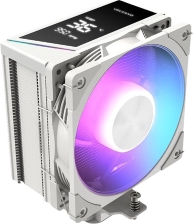Refroidissement par air MODECOM Volcano OC T202 LCD ARGB 120, blanc